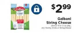 ShopRite Galbani String Cheese offer