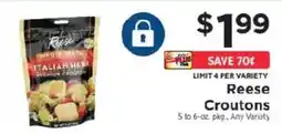 ShopRite Reese Croutons offer