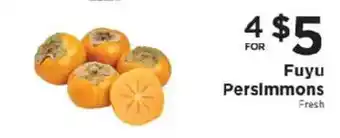 ShopRite Fuyu Persimmons offer