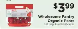 ShopRite Wholesome Pantry Organic Pears offer