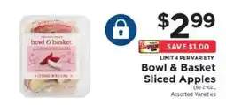 ShopRite Bowl & Basket Sliced Apples offer