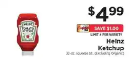 ShopRite Heinz Ketchup offer