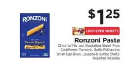 ShopRite Ronzoni Pasta offer