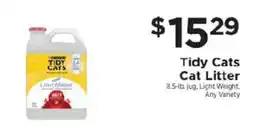 ShopRite Tidy Cats Cat Litter offer