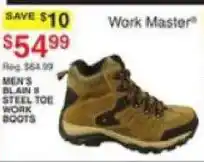 Dunham's Sports Work Master men's blain steel toe work boots offer