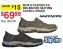 Dunham's Sports Skechers men's respected holmgren slip-ins casual shoes offer