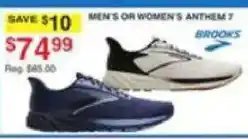 Dunham's Sports Brooks Men's or Women's Anthem 7 offer