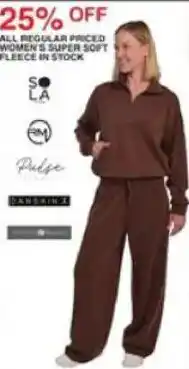 Dunham's Sports Sol La women's super soft fleece offer