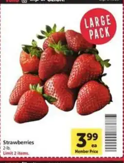 Vons Strawberries offer