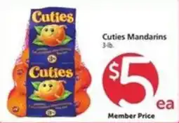 Vons Cuties Mandarins offer