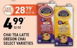 US Foods Chef's Store Oregon chai chai tea latte offer