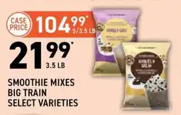 US Foods Chef's Store Smoothie Mixes Big Train Select Varieties offer