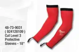 Fastenal Milwaukee protective sleeves offer