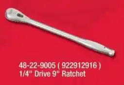 Fastenal Drive 9 Ratchet offer