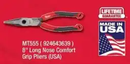 Fastenal Milwaukee 8" Long Nose Comfort Grip Pliers offer