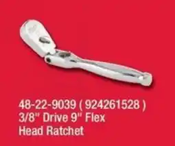 Fastenal 3/8" Drive 9" Flex Head Ratchet offer