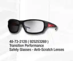 Fastenal Transition Performance Safety Glasses - Anti-Scratch Lenses offer