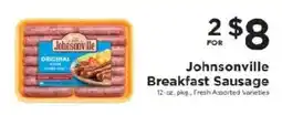 ShopRite Johnsonville breakfast sausage offer