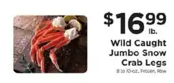 ShopRite Wild Caught Jumbo Snow Crab Legs offer
