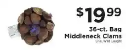 ShopRite Middleneck Clams offer
