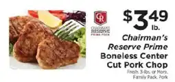 ShopRite Chairman's Reserve Prime Pork offer