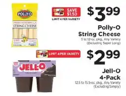 ShopRite Polly-O String Cheese offer