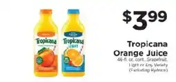 ShopRite Tropicana Orange Juice offer
