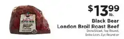 ShopRite Black Bear London Broil Roast Beef offer