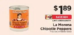 ShopRite La Morena Chipotle Peppers offer