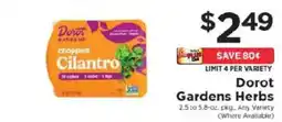 ShopRite Dorot Gardens Herbs offer