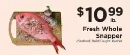 ShopRite Fresh Whole Snapper offer