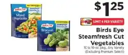 ShopRite Birds Eye Steamfresh Cut Vegetables offer