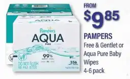 Commissary Pampers Aqua Pure Baby Wipes offer