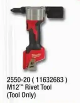 Fastenal M12 Rivet Tool offer