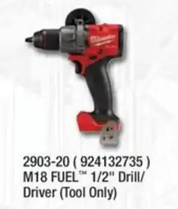 Fastenal M18 FUEL™ 1/2" Drill/Driver (Tool Only) offer