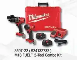 Fastenal Milwaukee M18 FUEL 2-Tool Combo Kit offer