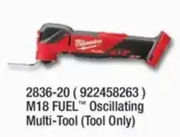 Fastenal M18 FUEL™ Oscillating Multi-Tool offer
