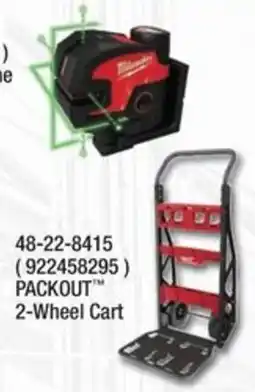 Fastenal Milwaukee Packout 2-Wheel Cart offer