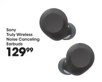 Sony Truly Wireless Noise Canceling Earbuds