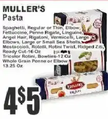 Key Food Muller's Pasta offer