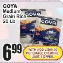 Key Food Goya medium grain rice offer