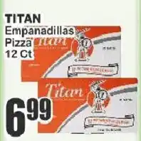 Key Food Titan empanadillas pizza offer