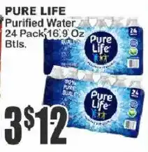 Key Food Pure Life purified water offer