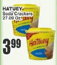 Key Food Hatuey soda crackers offer