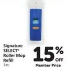Vons Signature Select Roller Mop Refill offer