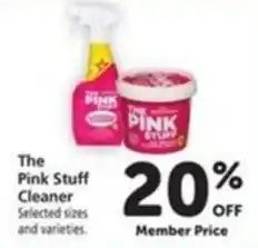 Vons The Pink Stuff Cleaner offer
