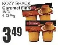 Key Food Kozy Shack Caramel Flan offer