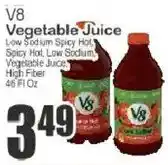 Key Food V8 vegetable juice offer