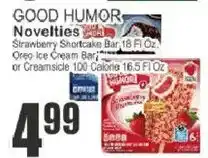 Key Food Good humor novelties offer