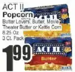 Key Food Act II Popcorn offer